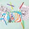 Colorbok Make It Colorful! Color Your Own Puzzles 3/Pkg-Animals